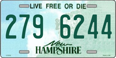 NH license plate 2796244