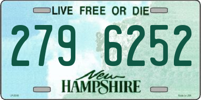 NH license plate 2796252