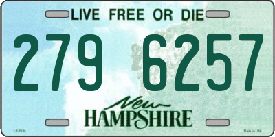 NH license plate 2796257