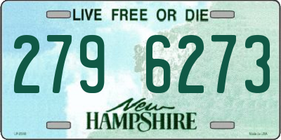 NH license plate 2796273