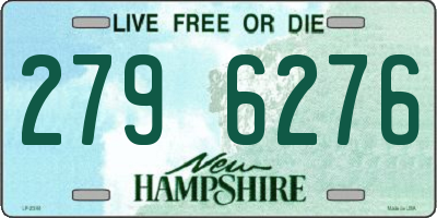 NH license plate 2796276