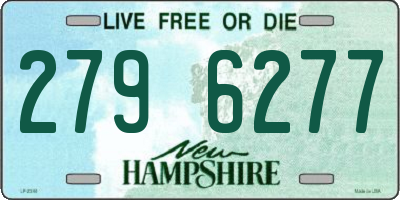 NH license plate 2796277