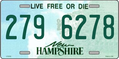 NH license plate 2796278