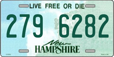 NH license plate 2796282