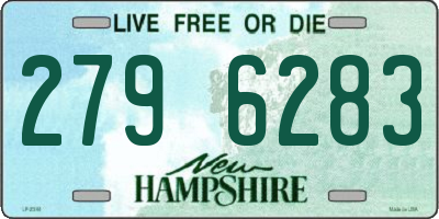 NH license plate 2796283
