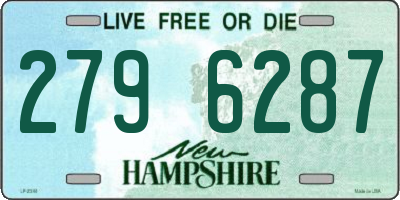 NH license plate 2796287