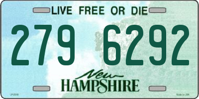 NH license plate 2796292