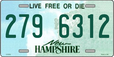 NH license plate 2796312