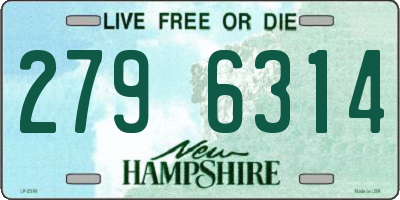 NH license plate 2796314