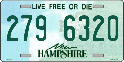 NH license plate 2796320