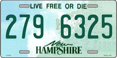 NH license plate 2796325