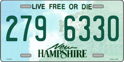 NH license plate 2796330