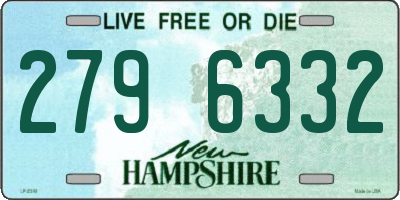 NH license plate 2796332