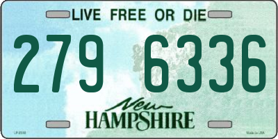 NH license plate 2796336