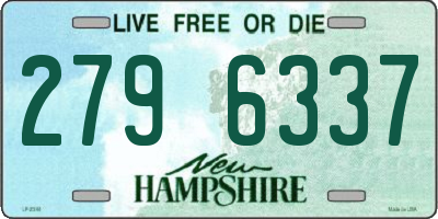 NH license plate 2796337