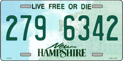 NH license plate 2796342
