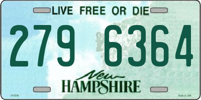 NH license plate 2796364