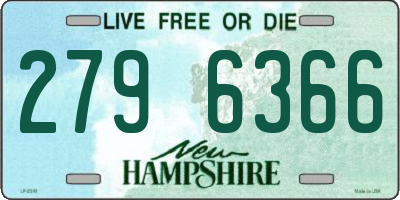 NH license plate 2796366