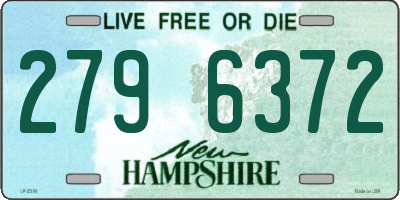 NH license plate 2796372
