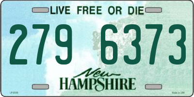 NH license plate 2796373