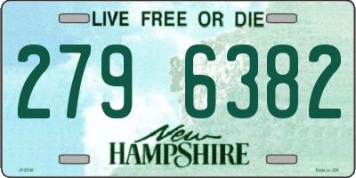 NH license plate 2796382