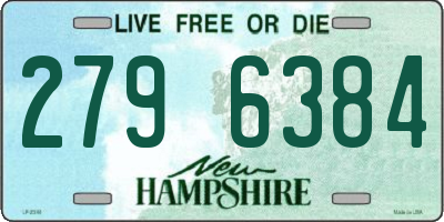 NH license plate 2796384