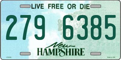 NH license plate 2796385
