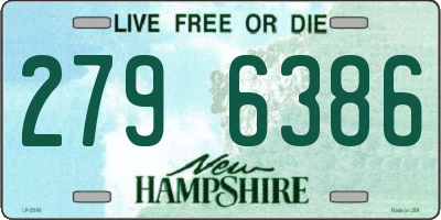 NH license plate 2796386