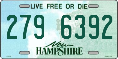NH license plate 2796392