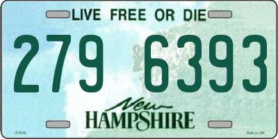 NH license plate 2796393