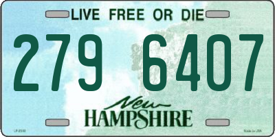 NH license plate 2796407