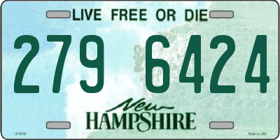 NH license plate 2796424