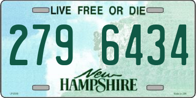 NH license plate 2796434