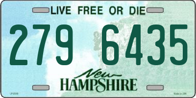 NH license plate 2796435