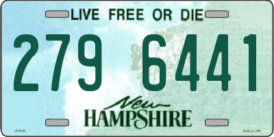 NH license plate 2796441