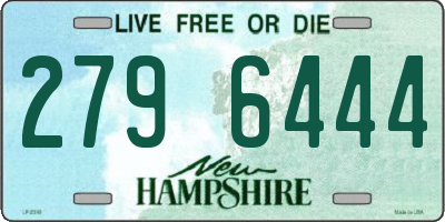 NH license plate 2796444