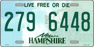 NH license plate 2796448