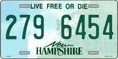 NH license plate 2796454