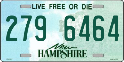 NH license plate 2796464