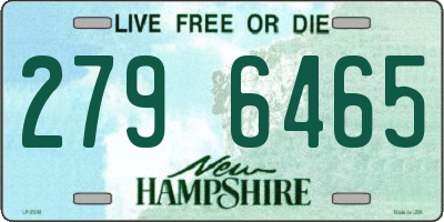 NH license plate 2796465