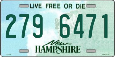 NH license plate 2796471