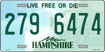 NH license plate 2796474