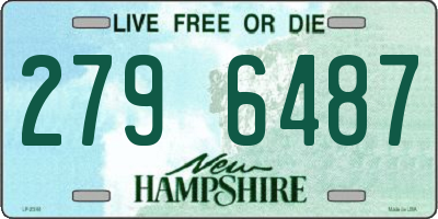 NH license plate 2796487