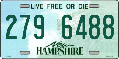 NH license plate 2796488