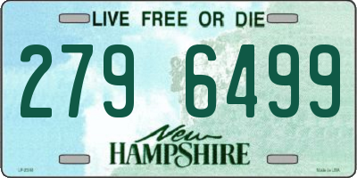NH license plate 2796499
