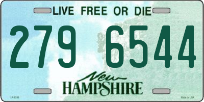 NH license plate 2796544