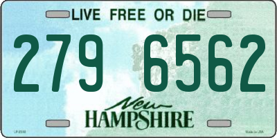 NH license plate 2796562