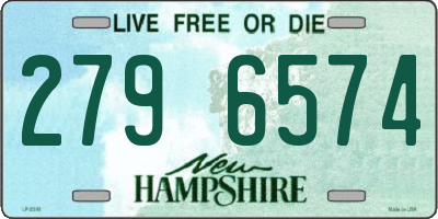 NH license plate 2796574