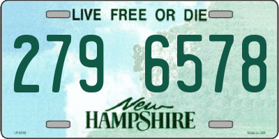 NH license plate 2796578