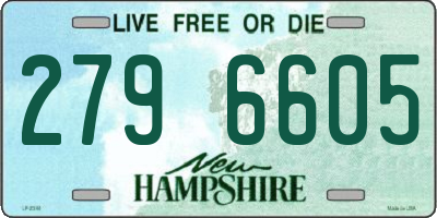 NH license plate 2796605